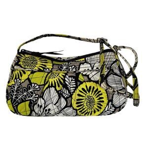 Vera Bradley Citron Frannie Small Adjustable Strap Crossbody Bag Light Wear